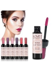 6 Colors/Set Wine Lipstick Matte Long Lasting Waterproof Lip Tint Set Lip Gloss Lip Stain