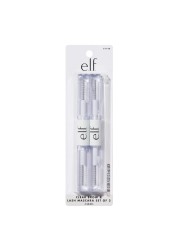elfClear Lash Brow Mascara 2Pack Conditioning Clear Brow Lash Gel For Grooming Defining Separating LongLasting Vegan CrueltyFree