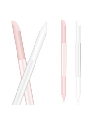 Glass Cuticle Pusher Set of 2 Manicure Sticks for Nails Cuticle Remover Cuticle Trimmer Crystal Glass Nail Tools Double Headed Nail Cuticle Stick Pusher
