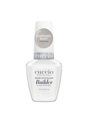 CuccioPro BrushOn Colour Builder Soak Off Gel LED and UV SelfLeveling Lightweight Formula Camouflages ReGrowth and Corrects Uneven Nail Beds Base Coat Diamond Dust 043 oz