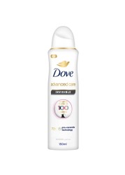Dove Advanced Care Antiperspirant Deodorant Spray Invisible150ml