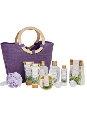 spa luxetiqueGift Baskets for Women Spa Gifts for Women10pcs Lavender Gift Sets with Body Lotion Bubble Bath Relaxing Bath Sets for Women Gift Birthday Gifts for Women Mothers Day Gifts for Mom