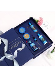 Premium Ayurvedic Beauty Gift Set for Women &amp; Men Blue Nectar Face Serum, Scrub, Face Wash, Cream &amp; Lotion with Herbal Ingredients Ideal Christmas Holidays Gift for Mom, Dad,Girlfriend &amp; Coworkers