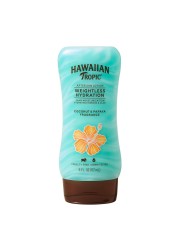 Hawaiian Tropic Weightless Hydration After Sun Lotion with Aloe 6oz Twin Pack Hawaiian Tropic Lotion Moisturizing Lotion After Sun Care After Sun Moisturizer 6oz each Twin Pack