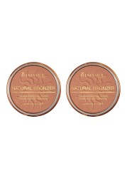 RimmelNatural Bronzer Sun Dance Pack of 2