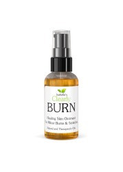 Isabellas Clearly Burn Soothing Aloe Vera Ointment for Skin Burns Scalds Cuts Scrapes Wounds Sunburn Relief with Olive Oil and Lavender Fast Acting Natural Remedy Made in USA