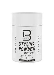 L3 Level 3 Travel Styling Powder Small 018 oz for Travel Natural Look Mens Powder Sample Styling Powder