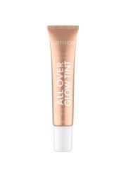 CatriceAll Over Glow Tint MultiUse Liquid Highlighter Eyes Cheeks Lips Body WIth Vitamin C Niacinamide Longlasting Lightweight Vegan Cruelty Free 030 Sun Dip