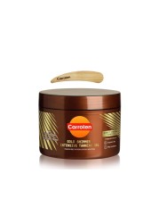 Carroten Gold Shimmer Intensive Tanning Gel SPF0 + Spatula - Shimmering Pearls Accelerates the Tanning Process