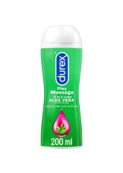 Durex Play Massage 2 in 1 Lubricant, Aloe Vera Soothing 200 ml