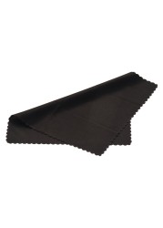 Pyramex CLEANCLOTH Microfiber Lens Cleaning Cloth, 7&quot; x 6&quot;, Black