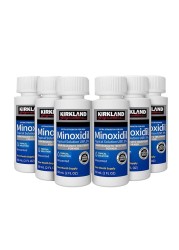 6-Pack Minoxidil 5% Extra Strength Hair Regrowth Solution &ndash; 60ml Bottles