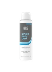 Dove Men+Care Whole Body Deodorant Marine + Blue Cypress For 72H Odor Protection from pits, privates, to feet 4 oz