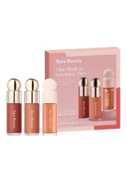 Rare BeautyLimited Edition Mini Blush Luminize Trio Beloved Virtue Enliven New In Box