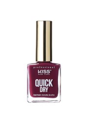 Kiss Quick Dry Nail Polish QP26 Wrathberry 13ml