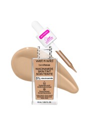 Wet n Wild Bare Focus Niacinamide Skin Tint Amber Beige 32ml