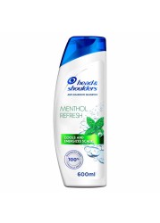 Head &amp; Shoulders Menthol Refresh Anti-Dandruff Shampoo for Itchy Scalp 600ml