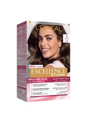 L&#39;Oreal Paris Excellence Creme Triple Care Permanent Hair Colour 5 Light Brown