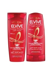 L&#39;Oreal Paris Elvive Colour Protect Shampoo 400ml And Conditioner 360ml