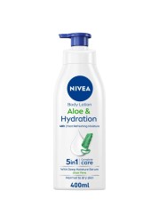 NIVEA Body Lotion Hydration Aloe Vera Normal to Dry Skin 400ml