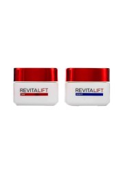 L&#39;Oreal Paris Revitalift Day Cream SPF23 50ml With Night Cream White 50ml