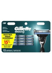 Gillette Mach 3 Razor Refils 12 pack