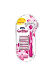 Value Pack with 1 Razor and 4 Razor Blade Refills