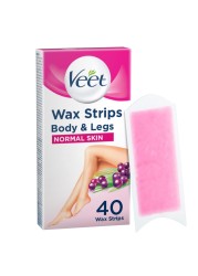 VeetReady To Use Wax Strips Normal x 40