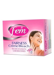 Fem Apple And Peach Fairness Cream Bleach Pink 50g