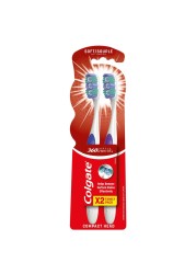 Colgate 360 Optic White Soft Whitening Toothbrush 2 PCS
