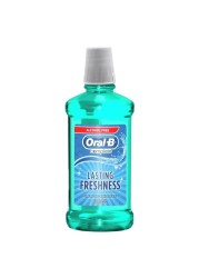 Oral-B Complete Lasting Freshness Cool Mint Mouthwash Blue 500ml