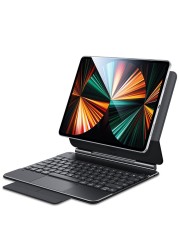 ESR Rebound Magnetic Keyboard Case for Ipad Pro 12.9 Inch US Layout Black Colour