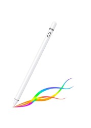 Stylus Pens for Touch Screens,Active Stylus Compatible with Apple,Magnetism Cover Cap, Universal for iPhone/iPad Pro/Mini/Air/Android and Other Touch Screens (White)