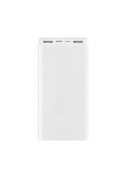 شاومى - 20000MAH مي بنك الطاقة 3 USB-C الأبيض