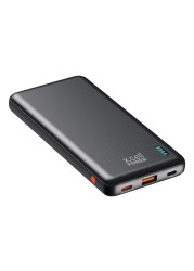 إكس.سيل بنك الطاقة بمنفذ USB لتوصيل الطاقة -أسود 10200 مللي أمبير