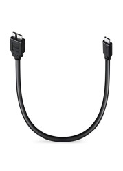 Type C to Micro-B USB Cable 1ft by HomeSpot Charge &amp; Data Sync Cable Compatible for Samsung Galaxy S5/ Note 3, MacBook Air 2018 Google PixelBook, WD External Hard Drive