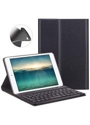 Ntech iPad Mini 4 Keyboard Case 7.9&quot; Ultra Slim Shell Stand Cover With Magnetically Detachable Wireless Bluetooth Keyboard For Apple iPad Mini 4 Black