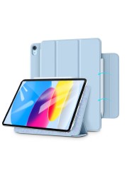 Magnetic iPad Case For iPad 10th Gen 2022 10.9 inch Premium Quality Slim Stand Case with Auto Sleep and Awake function