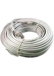 20m RJ45 Cat-6 Ethernet LAN Network Grey Cable