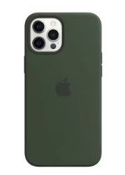 Apple Silicone Case Cover (for iPhone 12 Pro Max) - Cyprus Green
