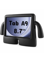 Case For Samsung Galaxy Tab A9 8.7 Inch, iBuy Kids Case, Protective Shockproof Lightweight Stand Cover For Children (Black)