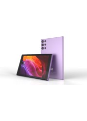 CM822 6GB+256GB PURPLE WiFi 5G 8 Inch Tablet, Comptible With Android 12.0 Dual Cameras Long Battery Life Tablet For Adults Teenagers