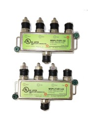 SatelliteSale Directv SWM Approved 4Way Splitter by Pro Brand 2Pack