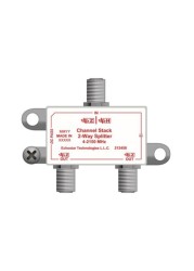 Dish Channel Stack 2-Way Splitter
