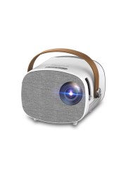Wownect Mini HD Projector LED [Screen Size Up To 160&rsquo;&rsquo;] 1000 Lumen Full HD 1080P Resolution Support Home Projector