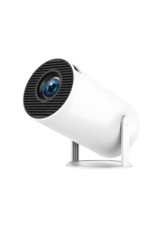 iCruze PixelStream Smart Projector - 720p HD, 4500 Lumens, Android 12, Wi-Fi, Bluetooth, HDMI, USB - Portable Mini Home Theater Projector with 200&rdquo; Screen Size Support