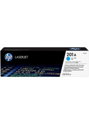 HP 201A Laserjet Toner Cartridge, Cyan - Cf401A