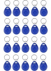 Rubik Rfid keychain Key Ring Tags 125Khz T5567/T5577/T5557 Blank Writable RFID Tags (20 Keychains)