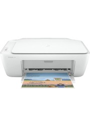 HP Deskjet 2320 All-In-One Printer, USB Plug And Print, Scan, And Copy, White