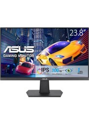 ASUS VA24EHF Eye Care Gaming Monitor &ndash; 24-inch (23.8-inch viewable), IPS, Full HD, Frameless, 100Hz, Adaptive-Sync, 1ms MPRT, HDMI, Low Blue Light, Flicker Free, Wall Mountable